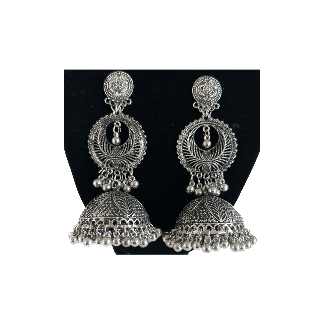 Exquisite XL Jhumka Earrings